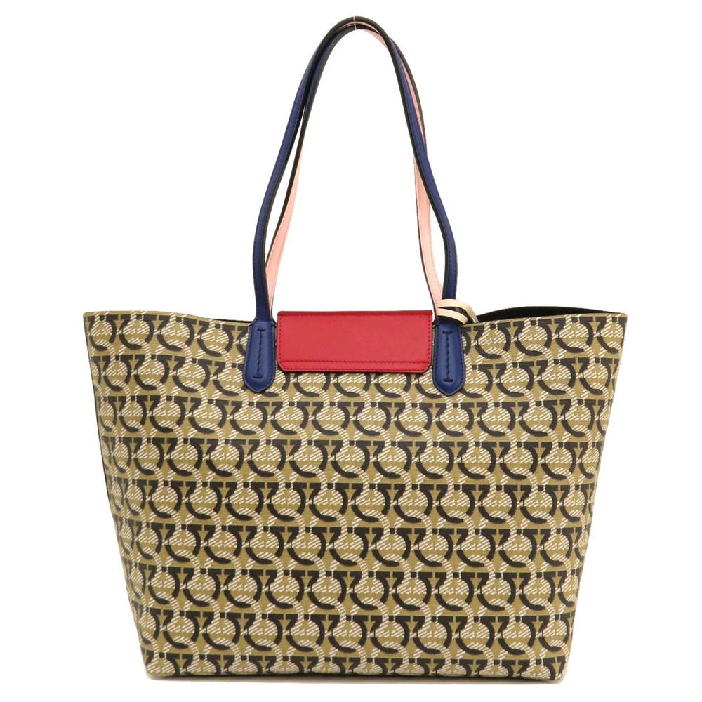 Salvatore Ferragamo tote Gancini bag Black
